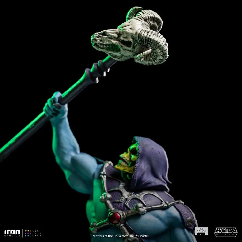 Masters of the Universe BDS Art Scale Statue 1/10 Skeletor 28 cm termékfotó