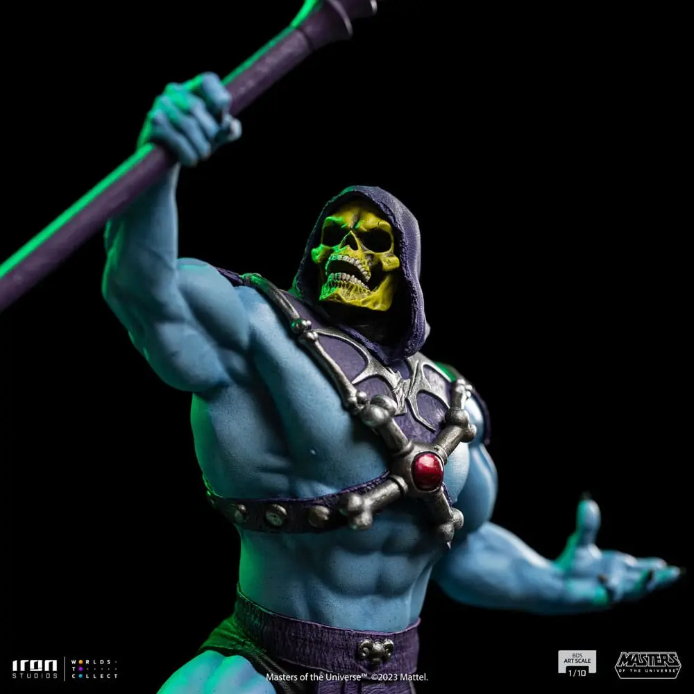 Masters of the Universe BDS Art Scale Statue 1/10 Skeletor 28 cm termékfotó