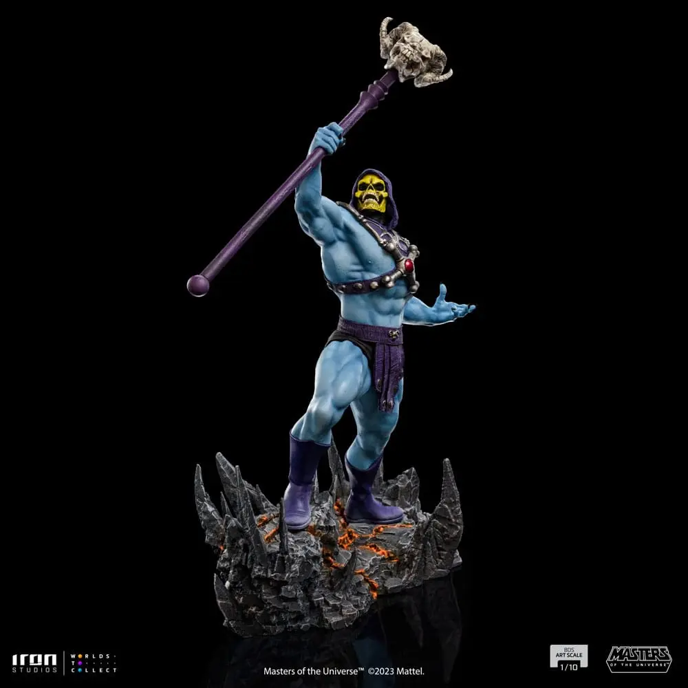 Masters of the Universe BDS Art Scale Statue 1/10 Skeletor 28 cm termékfotó