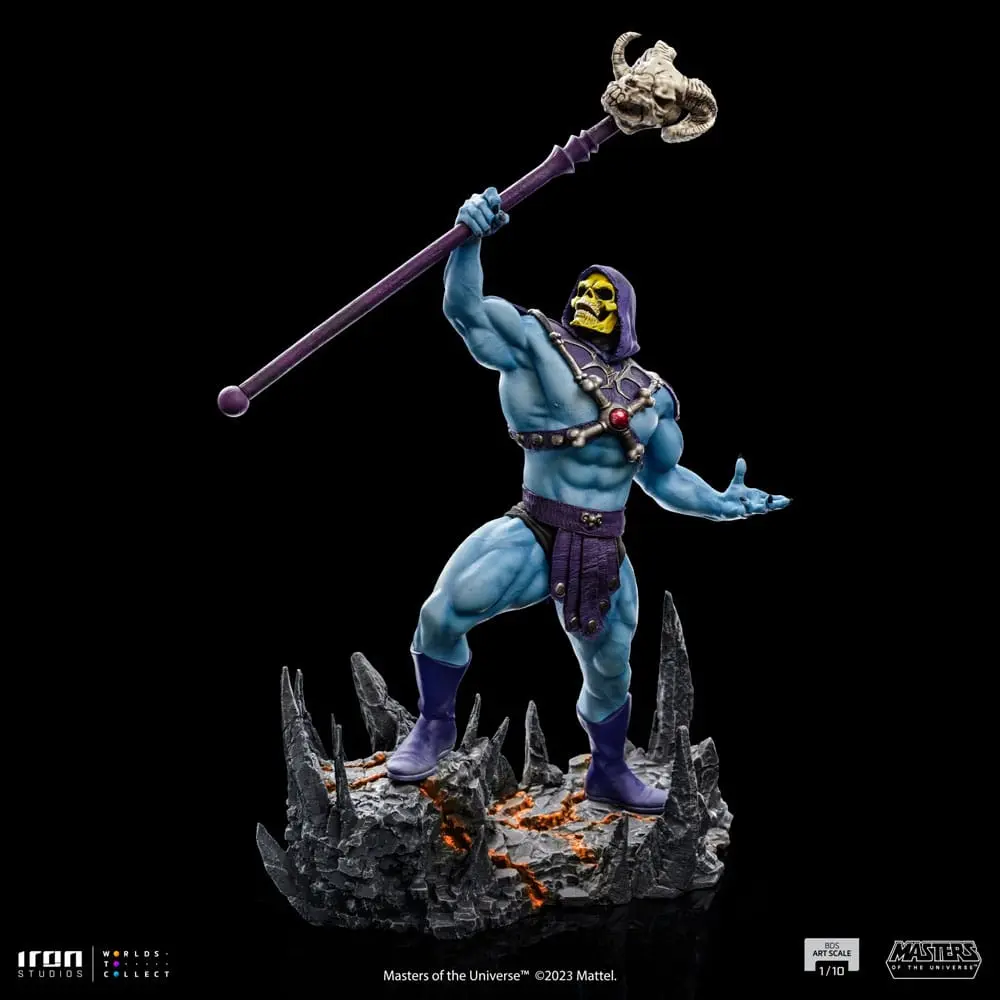 Masters of the Universe BDS Art Scale Statue 1/10 Skeletor 28 cm termékfotó