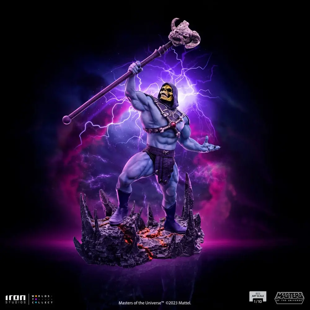 Masters of the Universe BDS Art Scale Statue 1/10 Skeletor 28 cm termékfotó