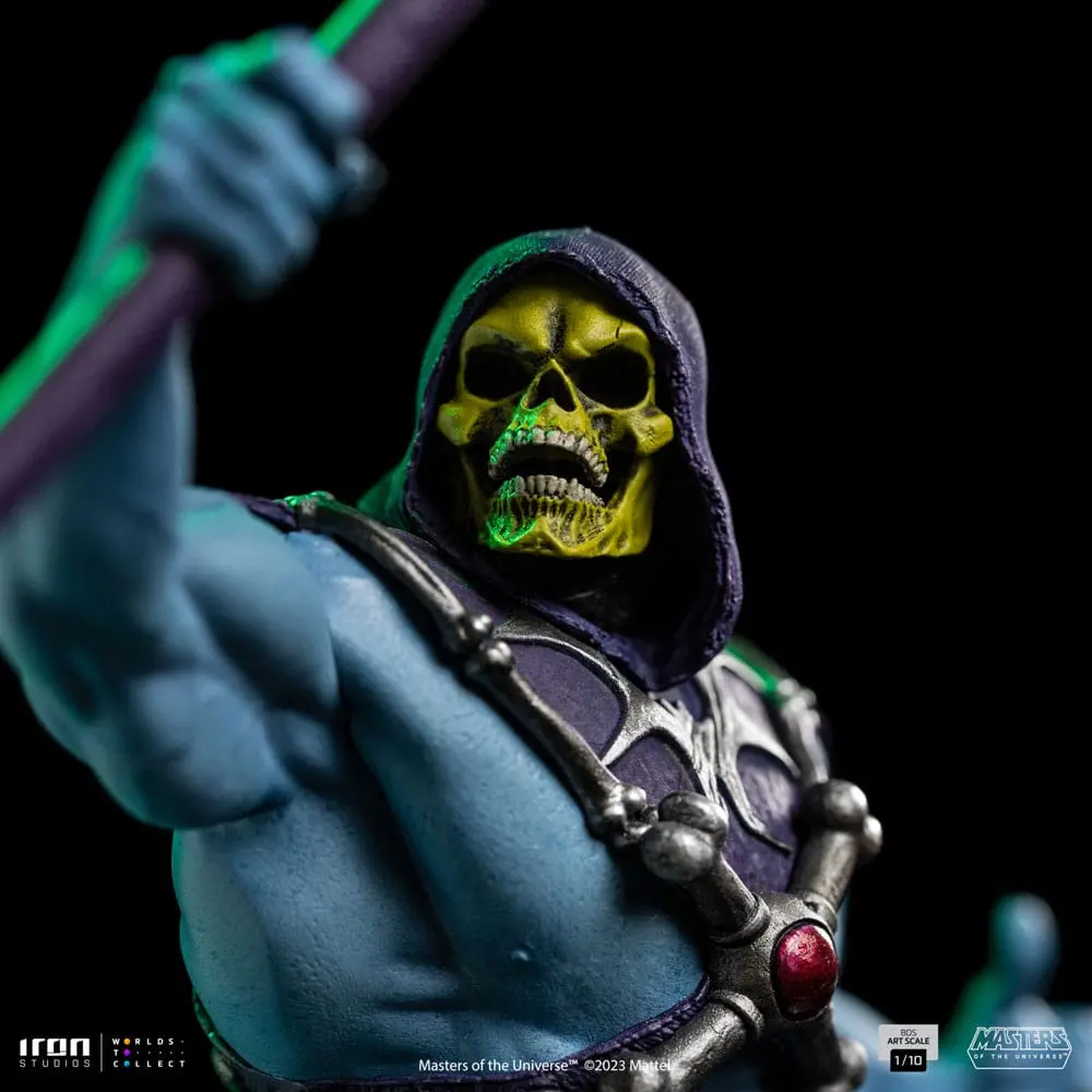 Masters of the Universe BDS Art Scale Statue 1/10 Skeletor 28 cm termékfotó