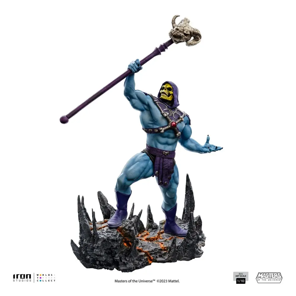 Masters of the Universe BDS Art Scale Statue 1/10 Skeletor 28 cm termékfotó