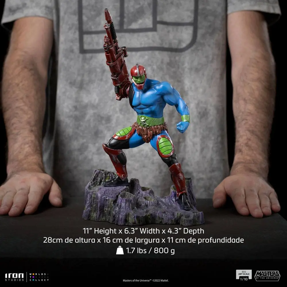Masters of the Universe BDS Art Scale Statue 1/10 Trap Jaw 28 cm product photo