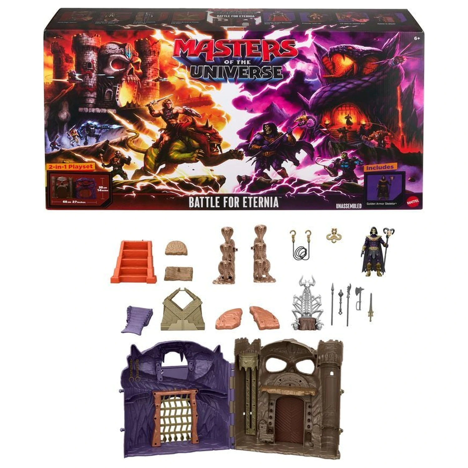 Masters of the Universe Castle Grayskull playset product photo