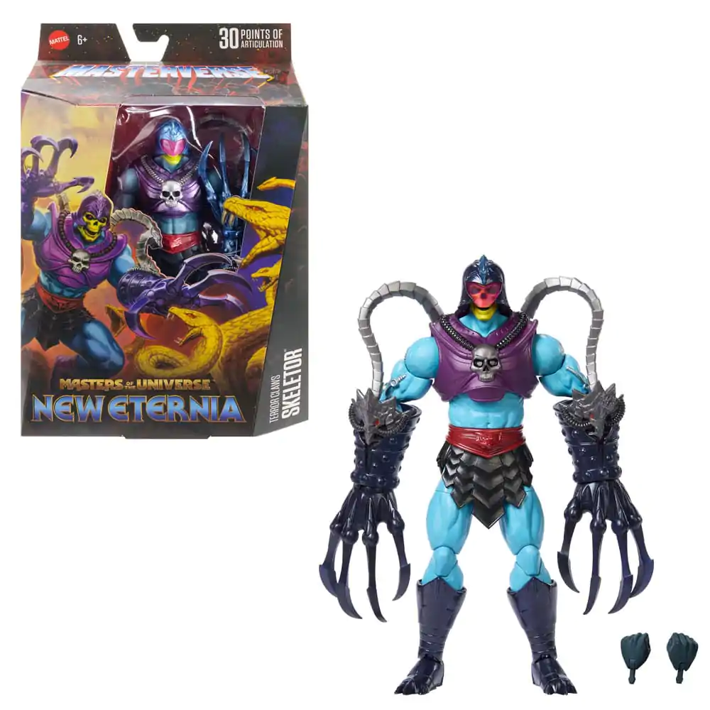 Masters of the Universe Core New Etheria Action Figure Terror Claws Skeletor 18 cm product photo