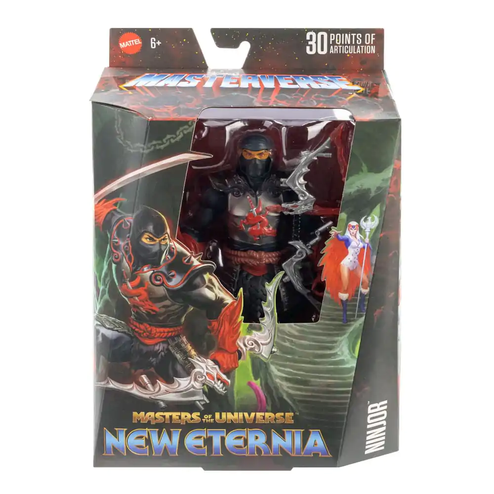 Masters of the Universe Core New Etheria Action Figure Ninjor 18 cm product photo