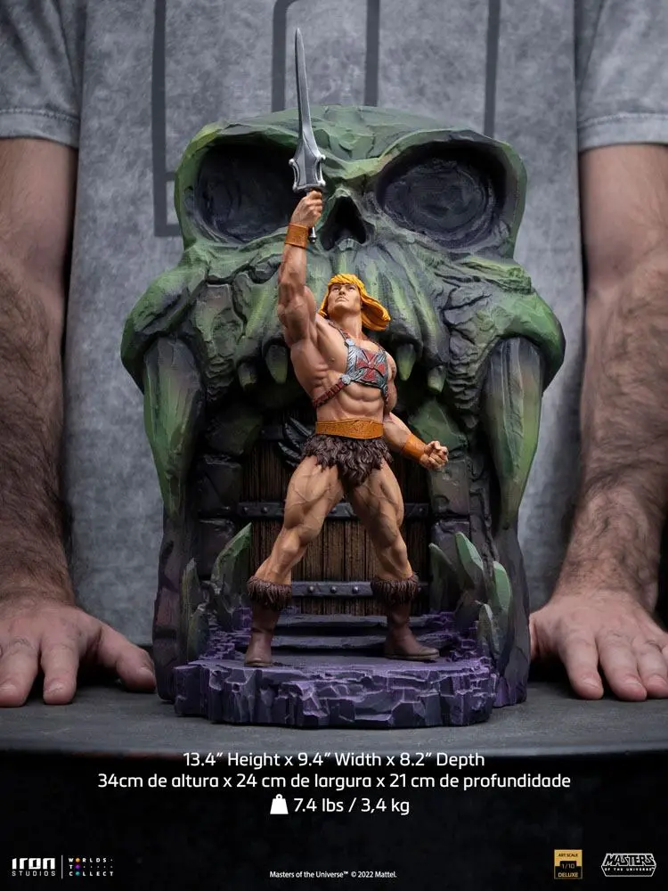 Masters of the Universe Deluxe Art Scale Statue 1/10 He-Man 34 cm product photo