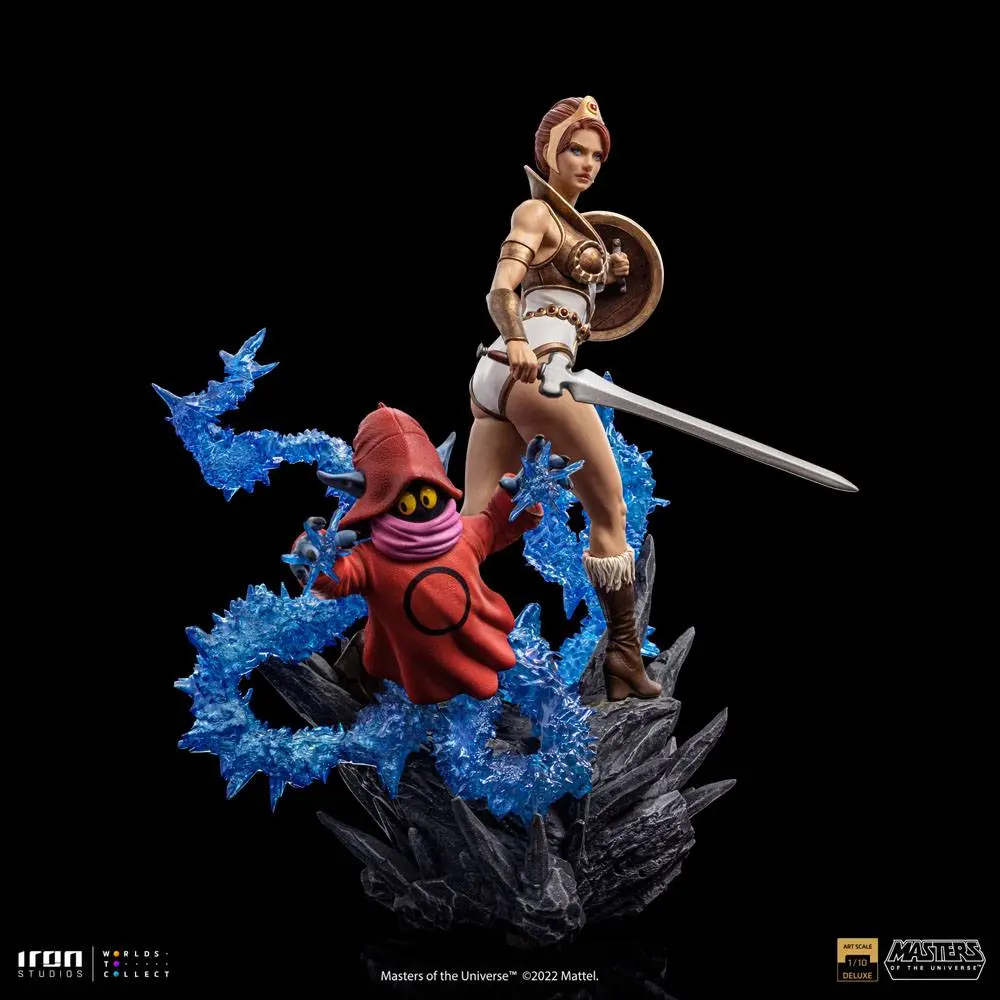 Masters of the Universe Deluxe Art Scale Statue 1/10 Teela &amp; Orko 25 cm product photo