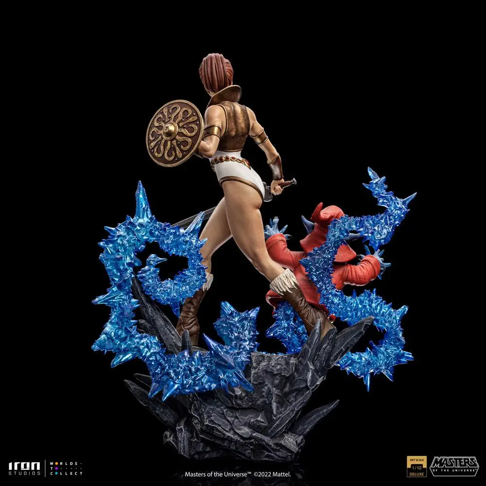Masters of the Universe Deluxe Art Scale Statue 1/10 Teela &amp; Orko 25 cm product photo
