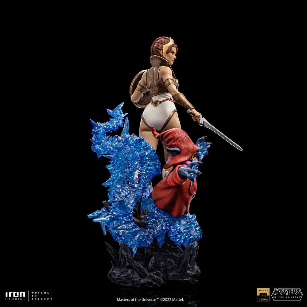Masters of the Universe Deluxe Art Scale Statue 1/10 Teela &amp; Orko 25 cm product photo