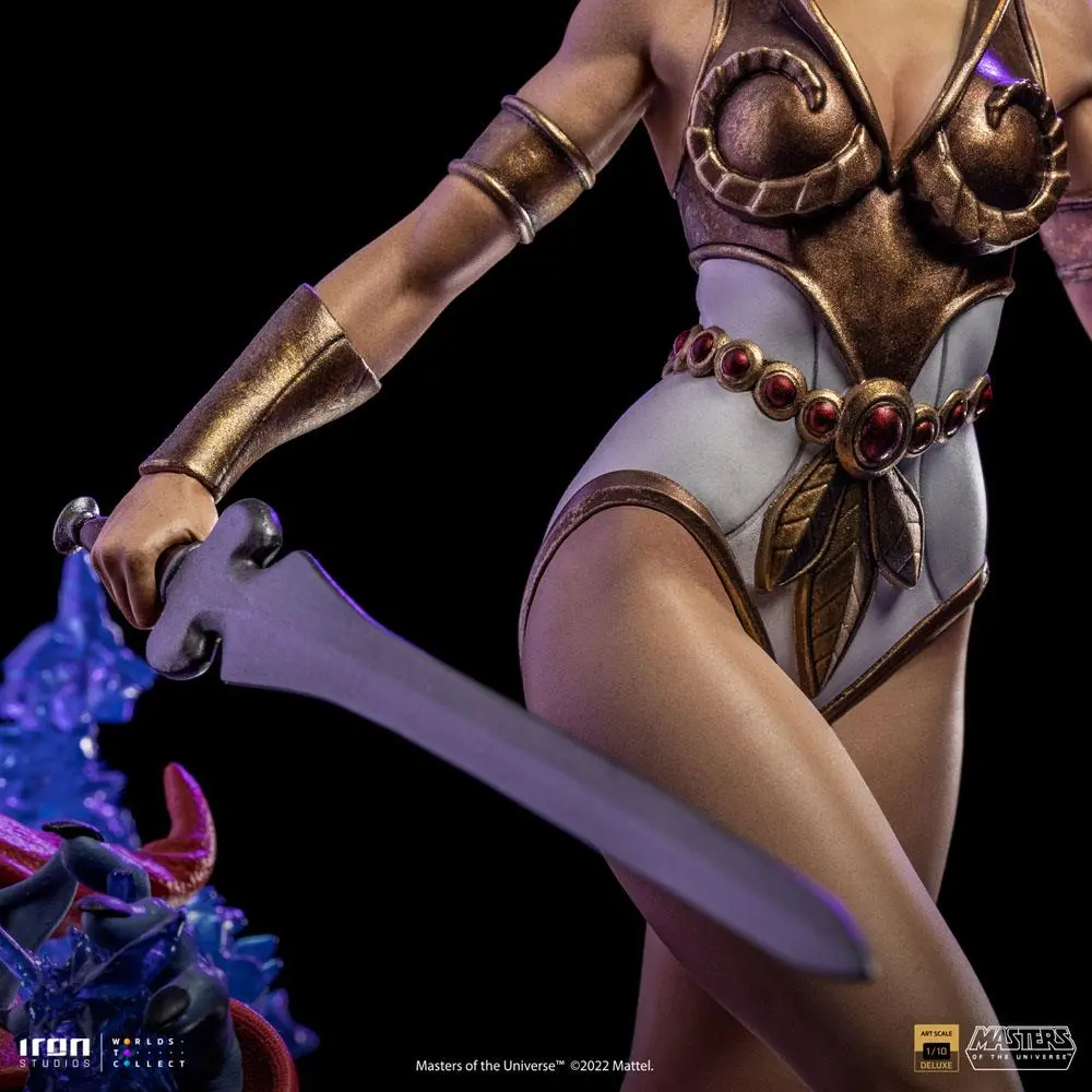Masters of the Universe Deluxe Art Scale Statue 1/10 Teela &amp; Orko 25 cm product photo