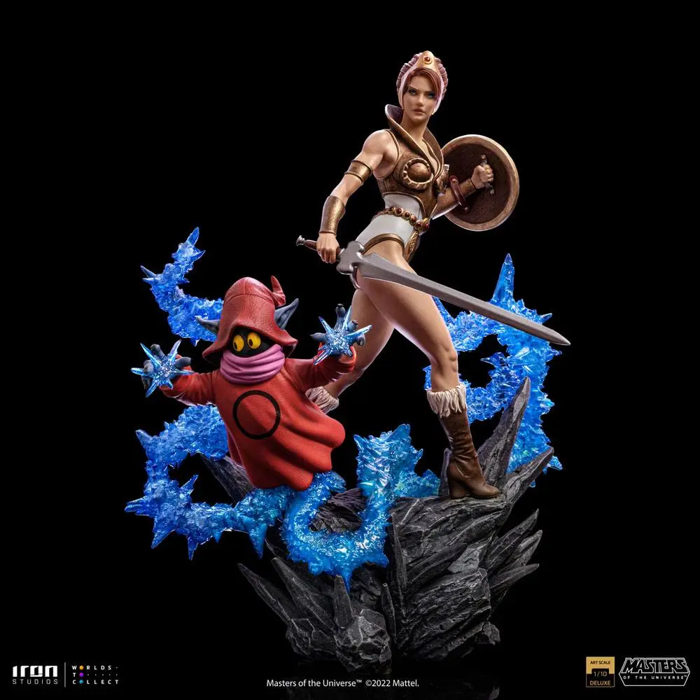 Masters of the Universe Deluxe Art Scale Statue 1/10 Teela &amp; Orko 25 cm product photo