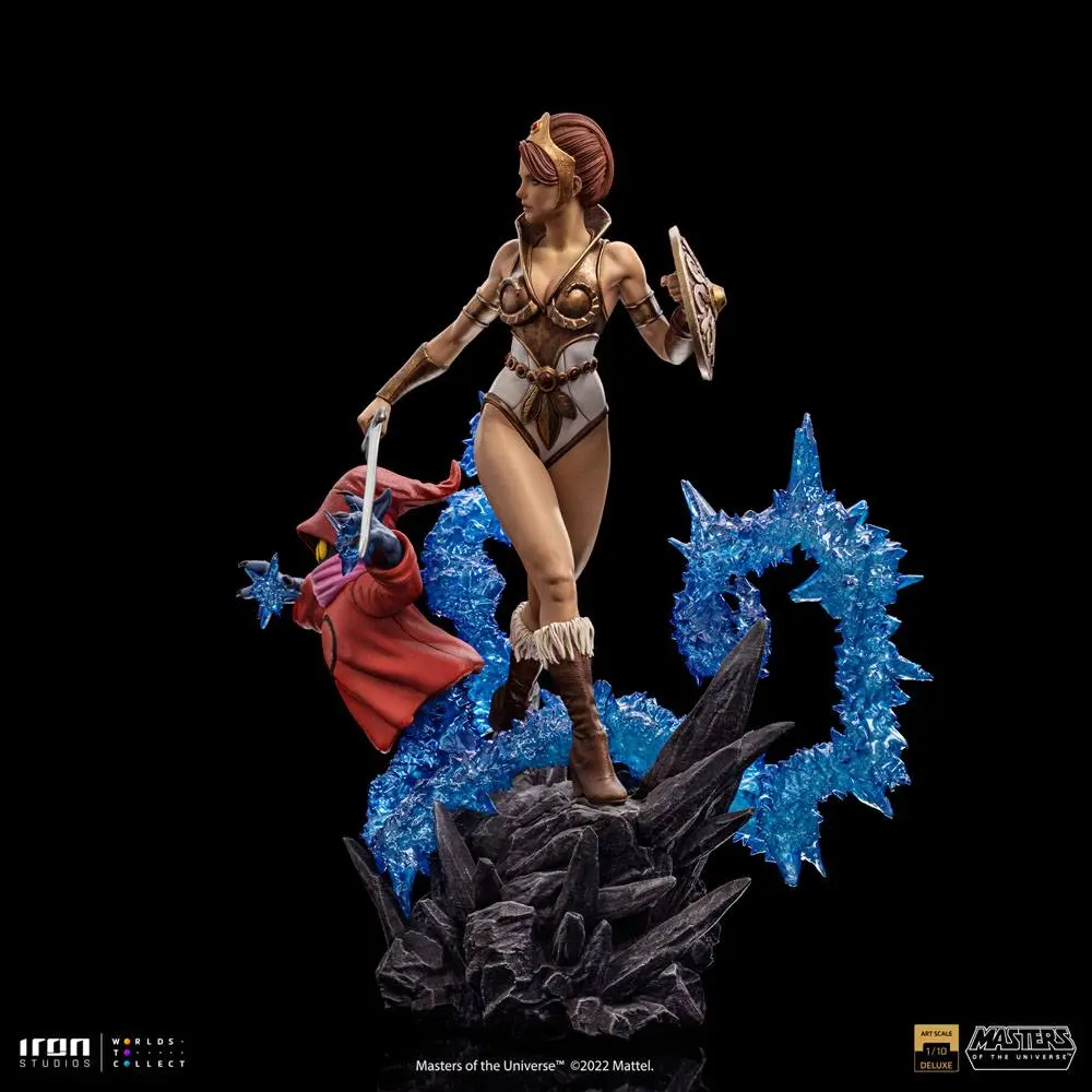 Masters of the Universe Deluxe Art Scale Statue 1/10 Teela &amp; Orko 25 cm product photo