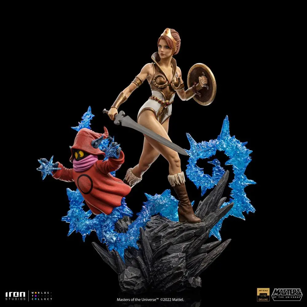 Masters of the Universe Deluxe Art Scale Statue 1/10 Teela &amp; Orko 25 cm product photo