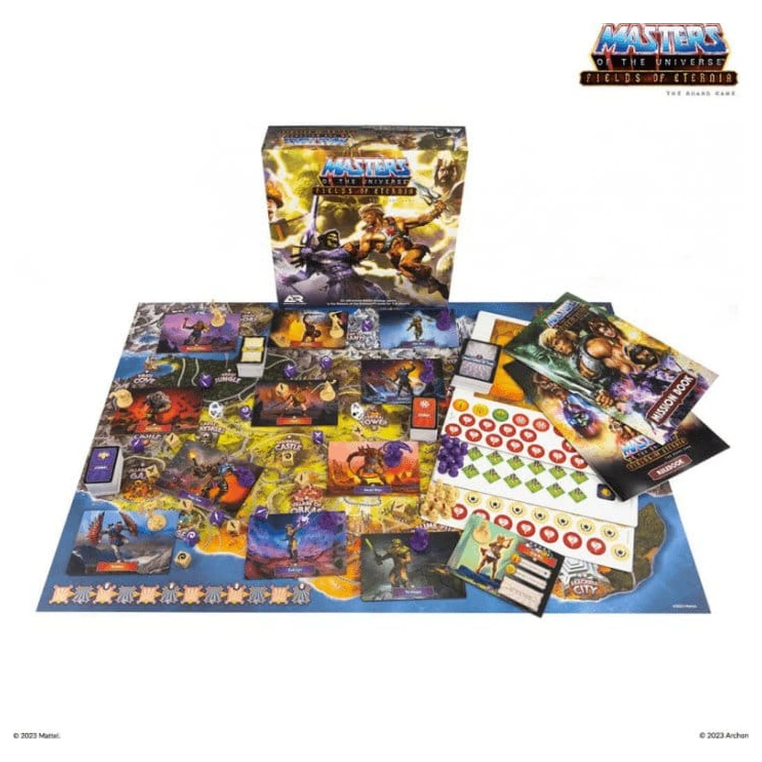 Masters of the Universe Board Game Fields of Eternia *English Version* product photo