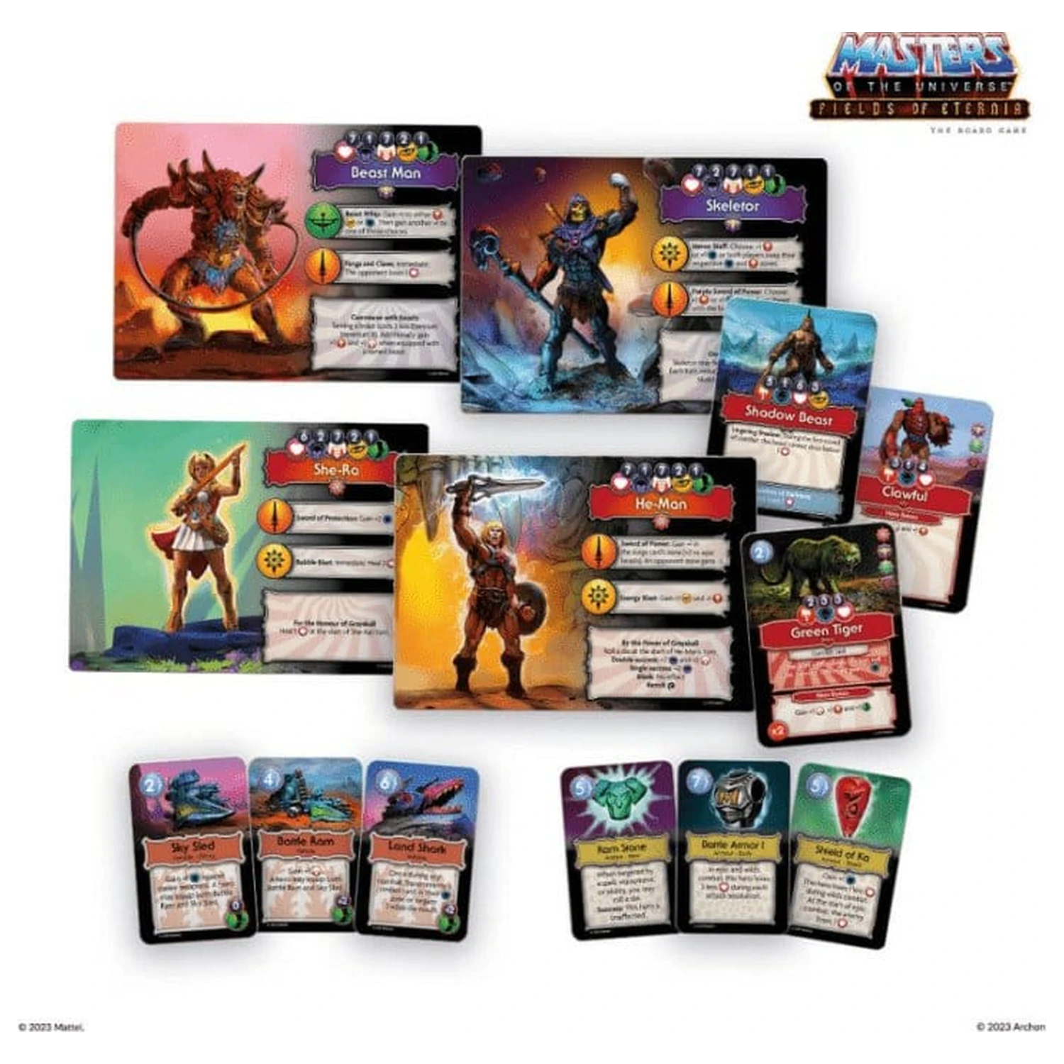 Masters of the Universe Board Game Fields of Eternia *English Version* product photo