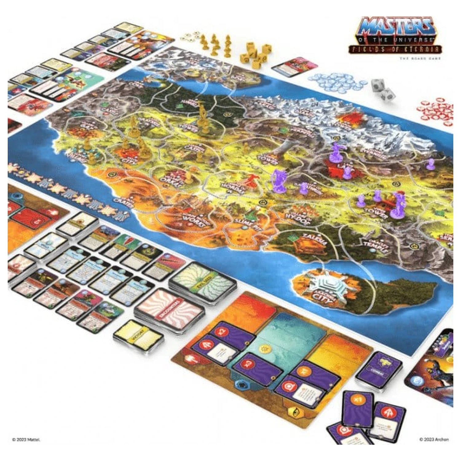 Masters of the Universe Board Game Fields of Eternia *English Version* product photo