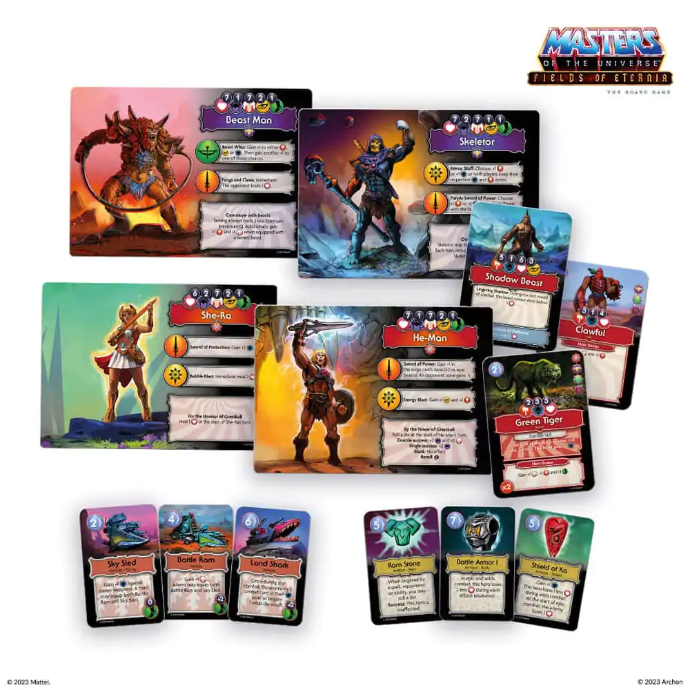 Masters of the Universe Board Game Fields of Eternia *German Edition* product photo