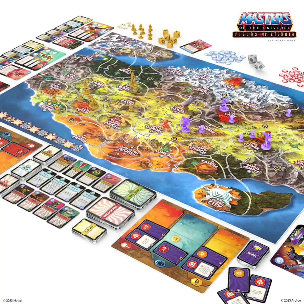 Masters of the Universe Board Game Fields of Eternia *German Edition* product photo
