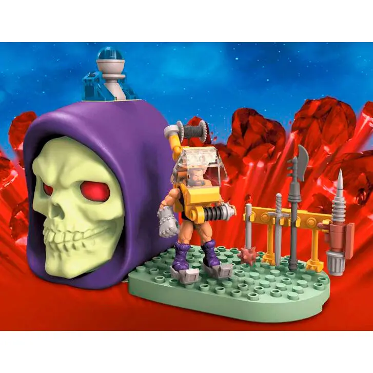 Masters of the Universe Fisto Cliff Climber Mega Construx set figure 77pcs product photo