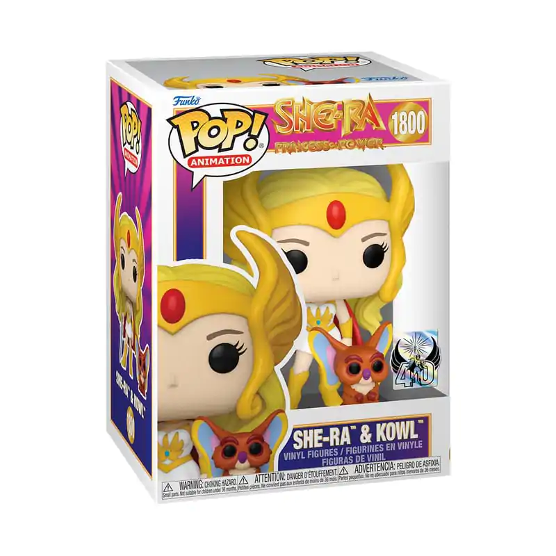 Masters of The Universe Funko POP! & Buddy Vinyl Figure She-Ra w/Kowl 9 cm product photo