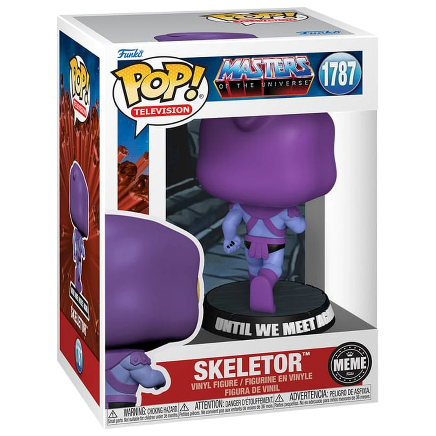 Masters of the Universe Funko POP! Animation Vinyl Figure Meme - Skeletor Running Away 9 cm product photo