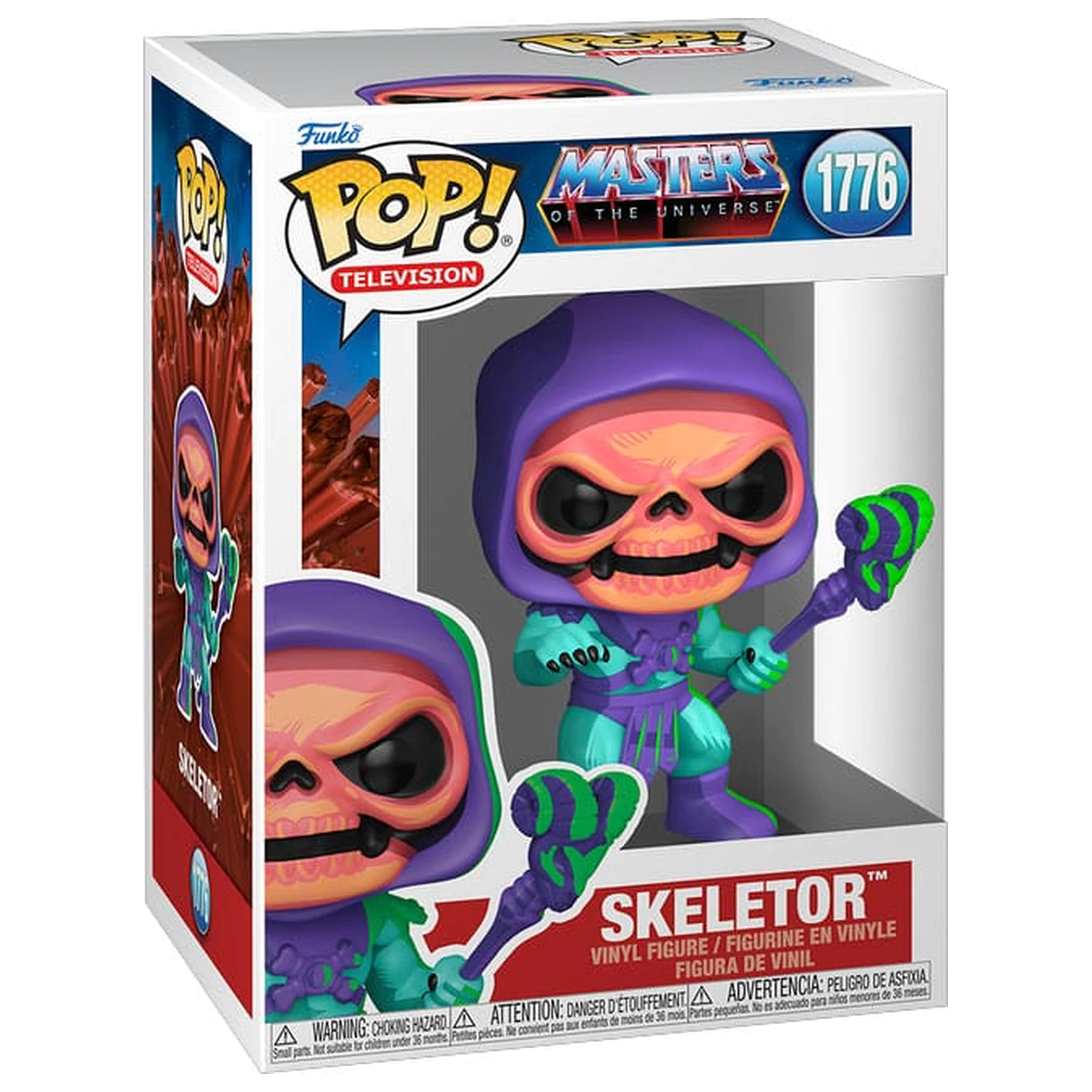 Masters of the Universe Funko POP! Television Vinyl Figure Skeletor (Comic Deco) 9 cm product photo