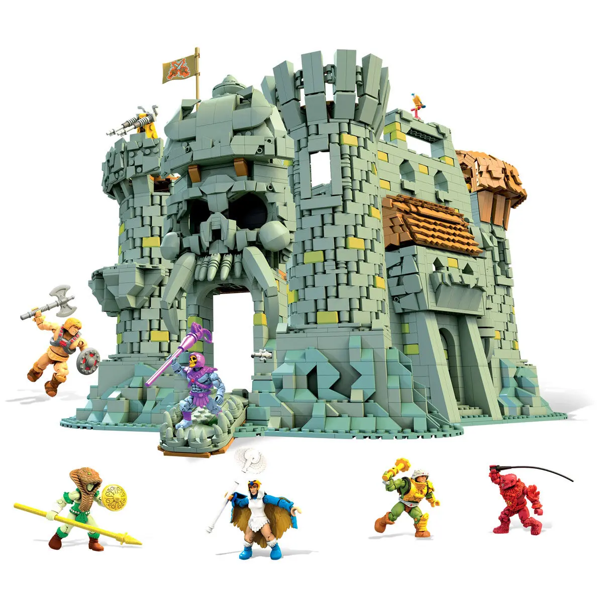 Masters of the Universe Mega Construx Probuilders Construction Set Castle Grayskull product photo