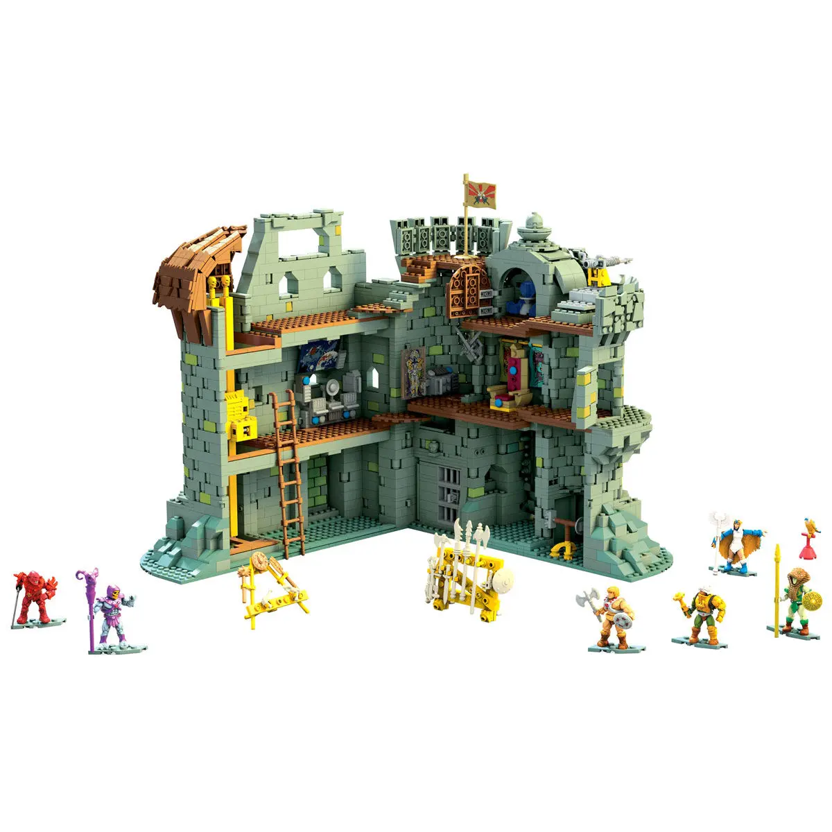 Masters of the Universe Mega Construx Probuilders Construction Set Castle Grayskull product photo