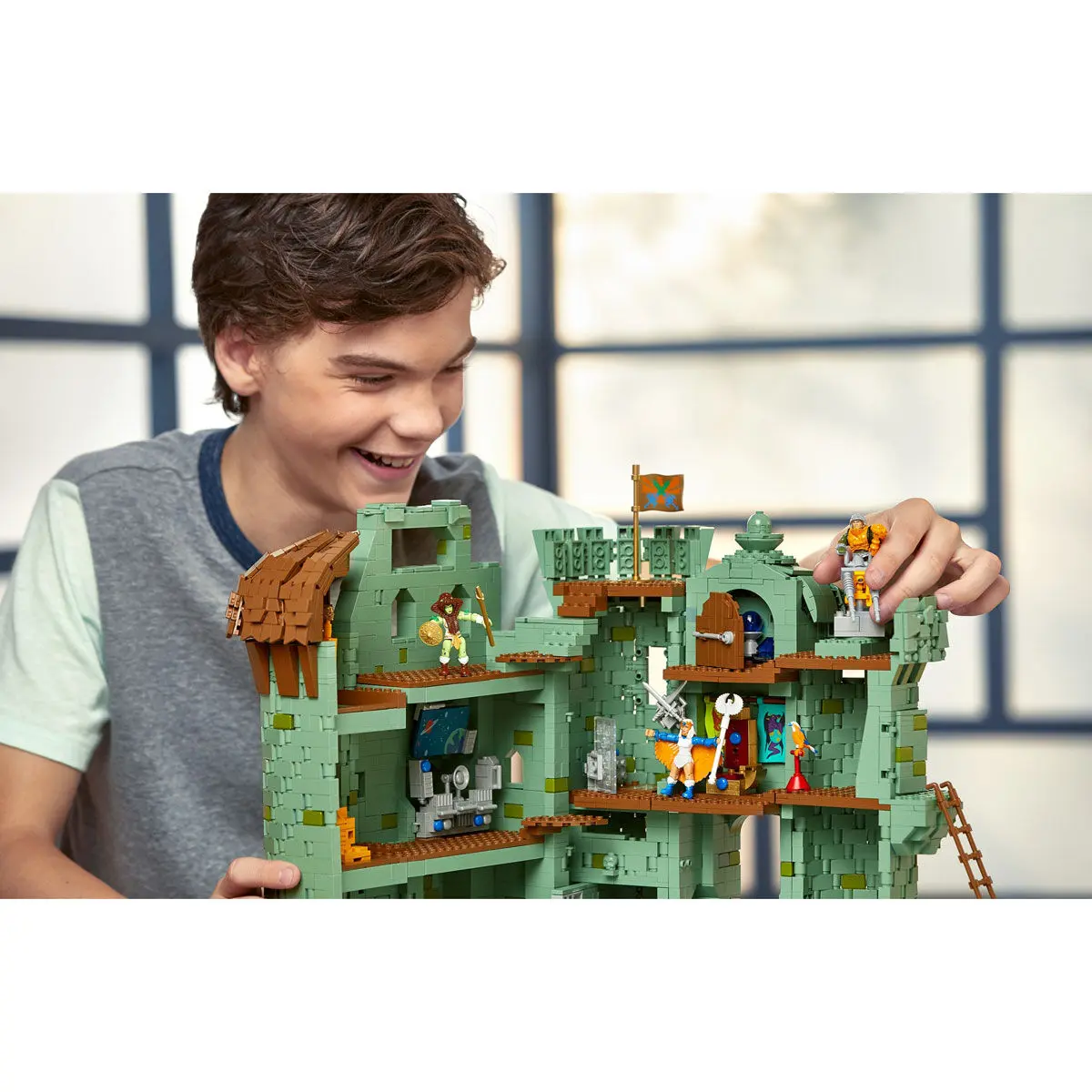 Masters of the Universe Mega Construx Probuilders Construction Set Castle Grayskull product photo