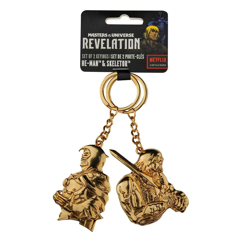 Masters of the Universe Keychain 2-Pack He Man & Skeletor product photo