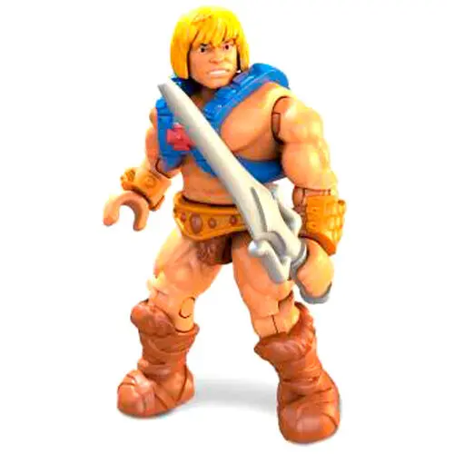 Masters of the Universe He-Man Jet Sled Mega Construx set figure 78pcs product photo