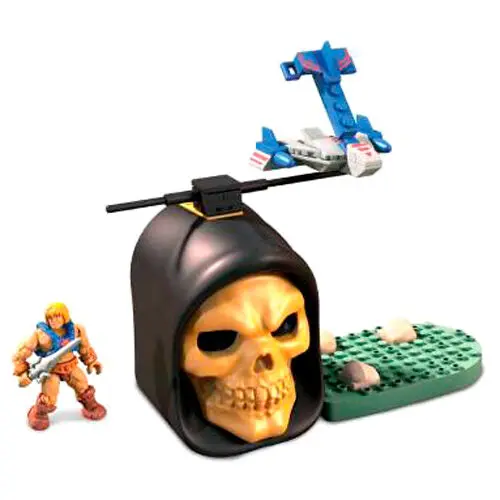 Masters of the Universe He-Man Jet Sled Mega Construx set figure 78pcs product photo