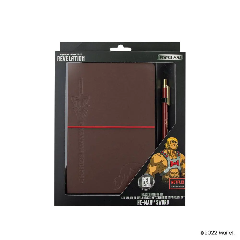 Masters of the Universe Notebook with Pen He-Man with Sword termékfotó