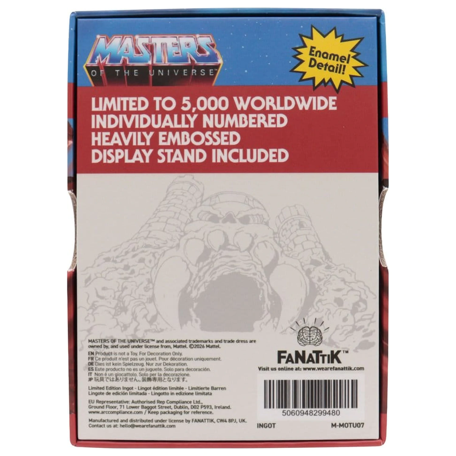 Masters of the Universe Ingot He-Man & She-Ra Limited Edition product photo
