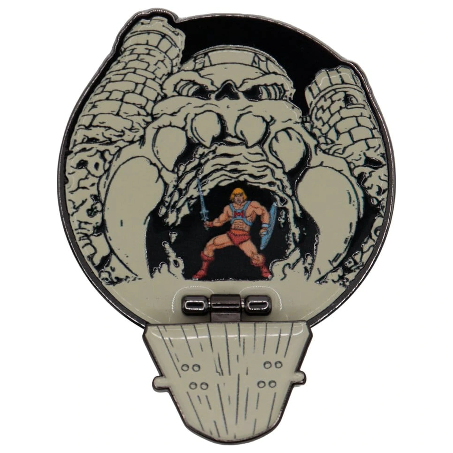 Masters of the Universe Pin Badge Hinged Castle Grayskull Limited Edition product photo