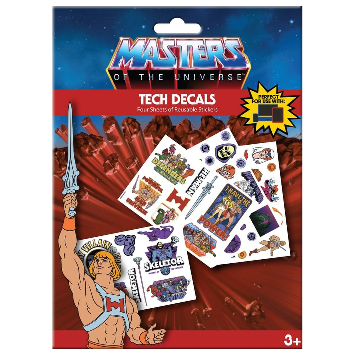 Masters of the Universe Tech Sticker Pack product photo