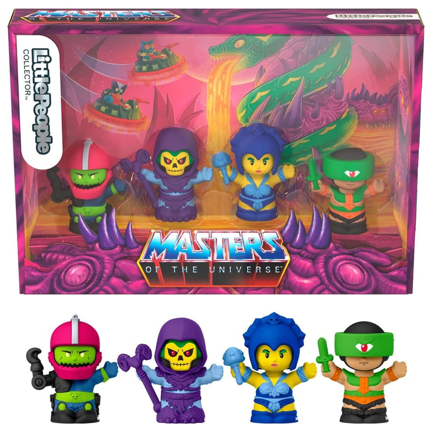 Masters of the Universe Little People Collector Mini Figure 4-Pack Evil Warriors 7 cm product photo