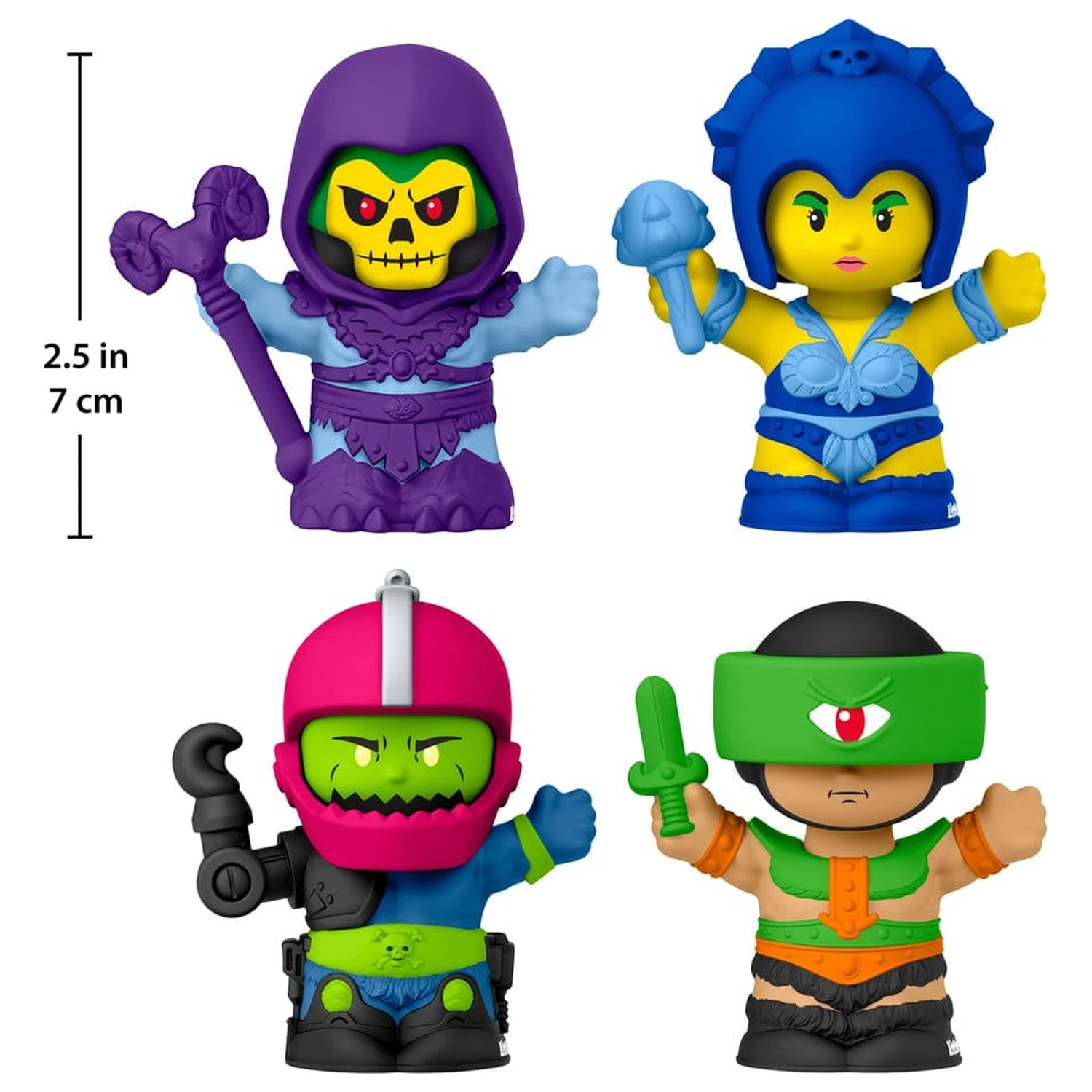 Masters of the Universe Little People Collector Mini Figure 4-Pack Evil Warriors 7 cm product photo