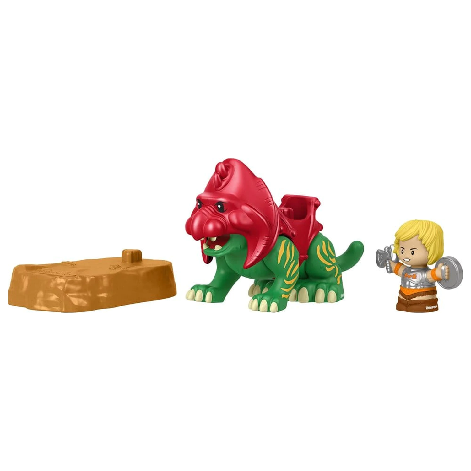 Masters of the Universe Little People Collector Figure Set He-Man & Battle Cat product photo