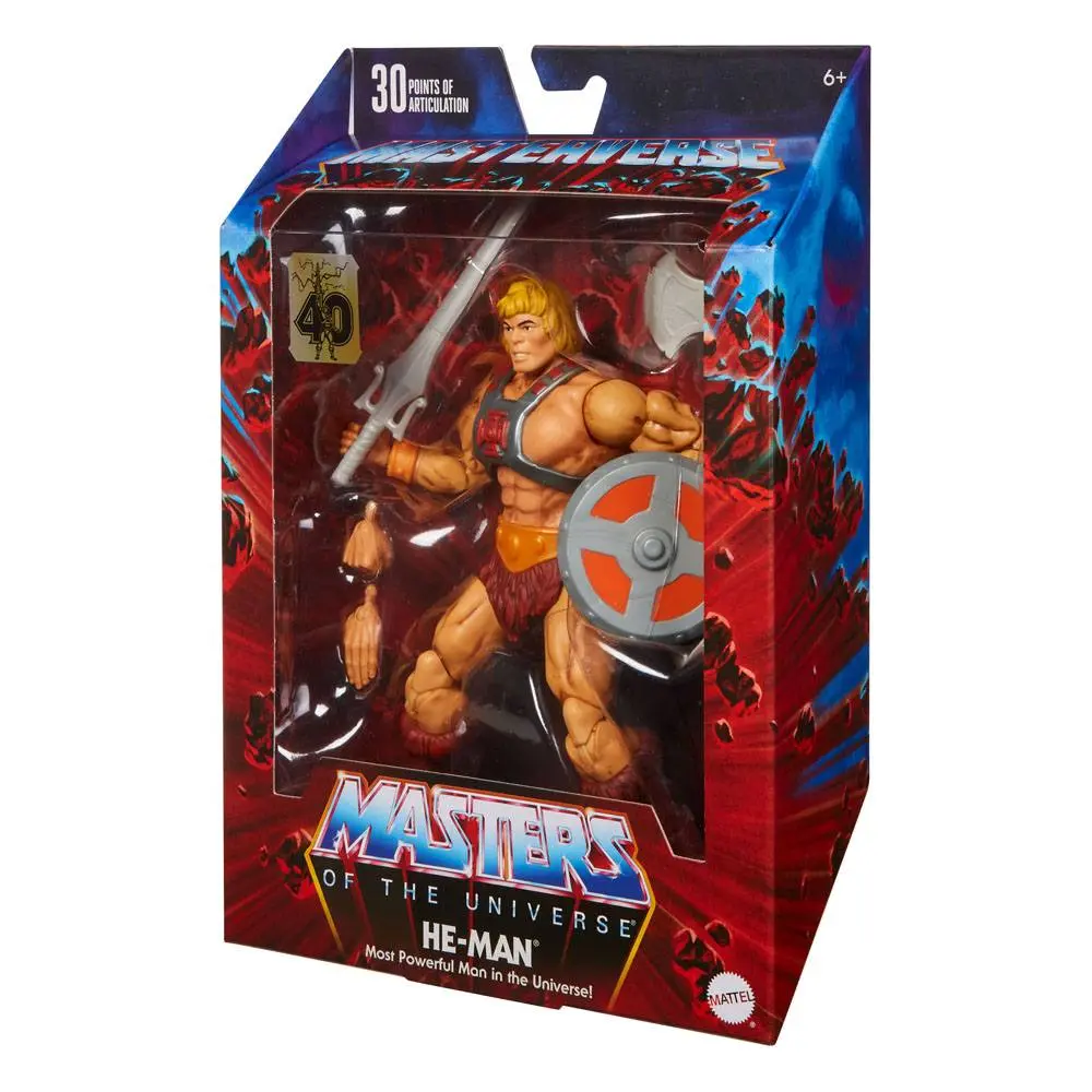 Masters of the Universe Masterverse Action Figure 2022 40th Anniversary He-Man 18 cm product photo