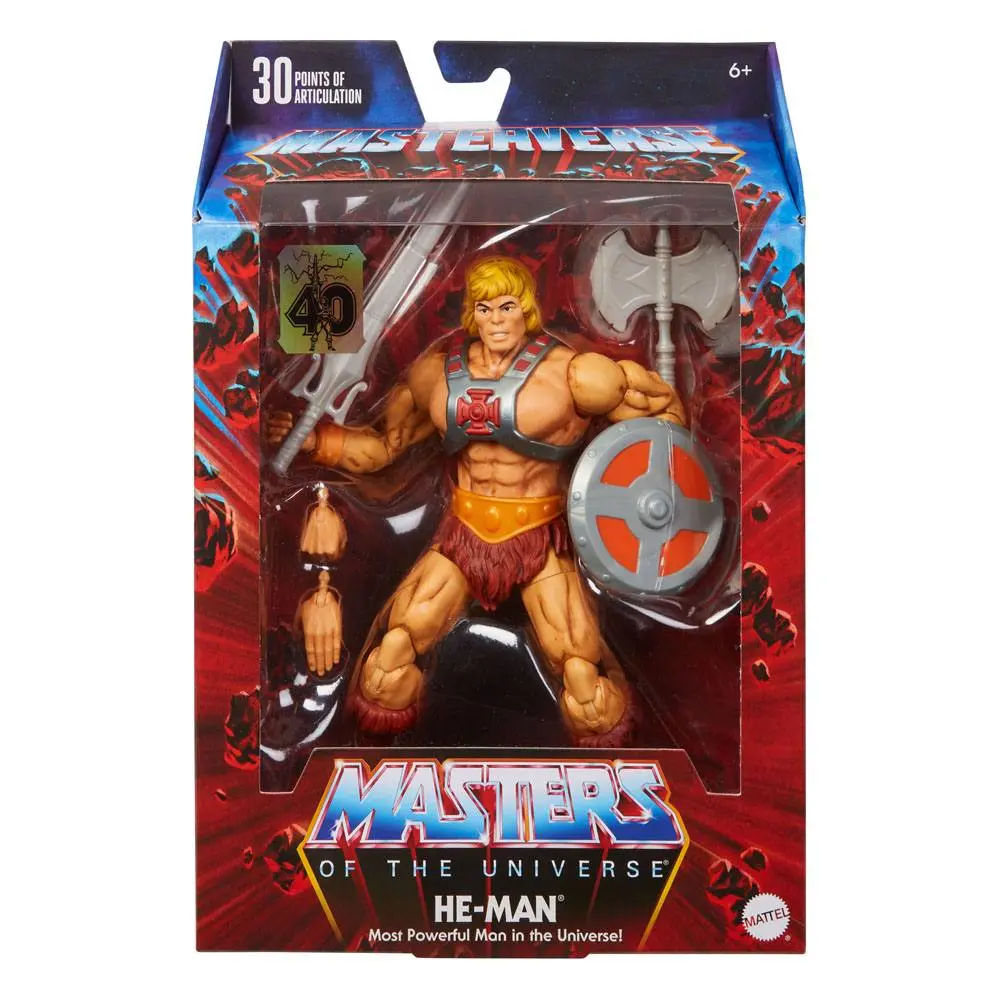 Masters of the Universe Masterverse Action Figure 2022 40th Anniversary He-Man 18 cm product photo