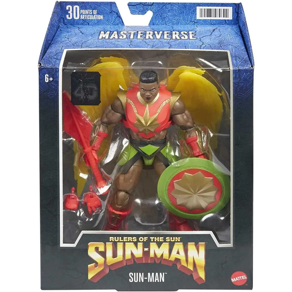 Masters of the Universe Masterverse Action Figure 2022 Rulers of the Sun: Sun-Man 18 cm product photo
