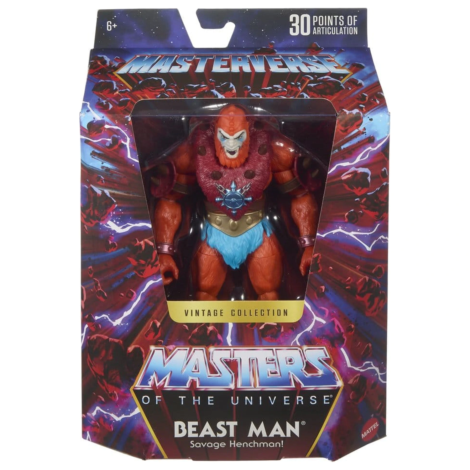 Masters of the Universe Masterverse Action Figure Vintage Collection: Beast Man 18 cm product photo