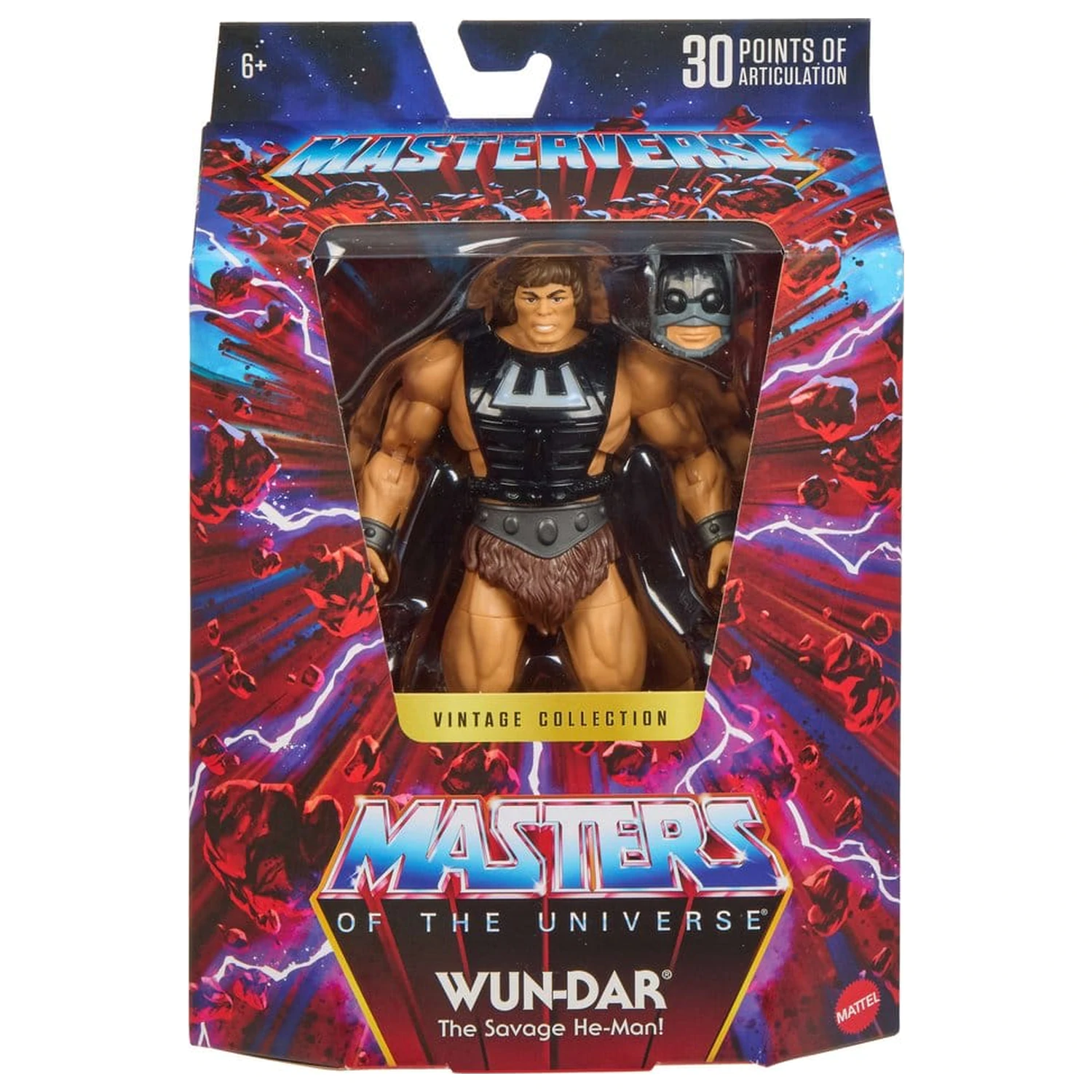 Masters of the Universe Masterverse Action Figure Vintage Collection: Wun-Dar 18 cm product photo