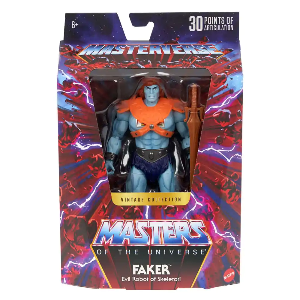 Masters of the Universe Masterverse Vintage Collection Action Figure Faker 18 cm product photo