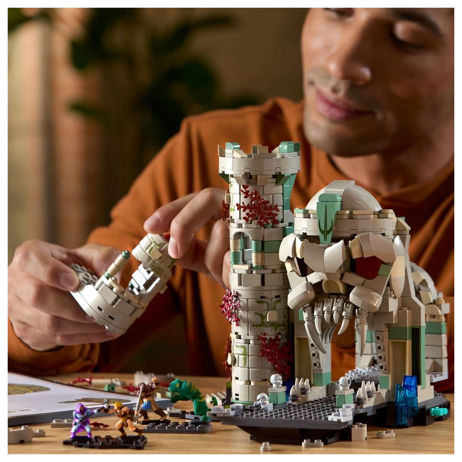 Masters of the Universe Mattel Brick Shop Construction Set Castle Grayskull product photo