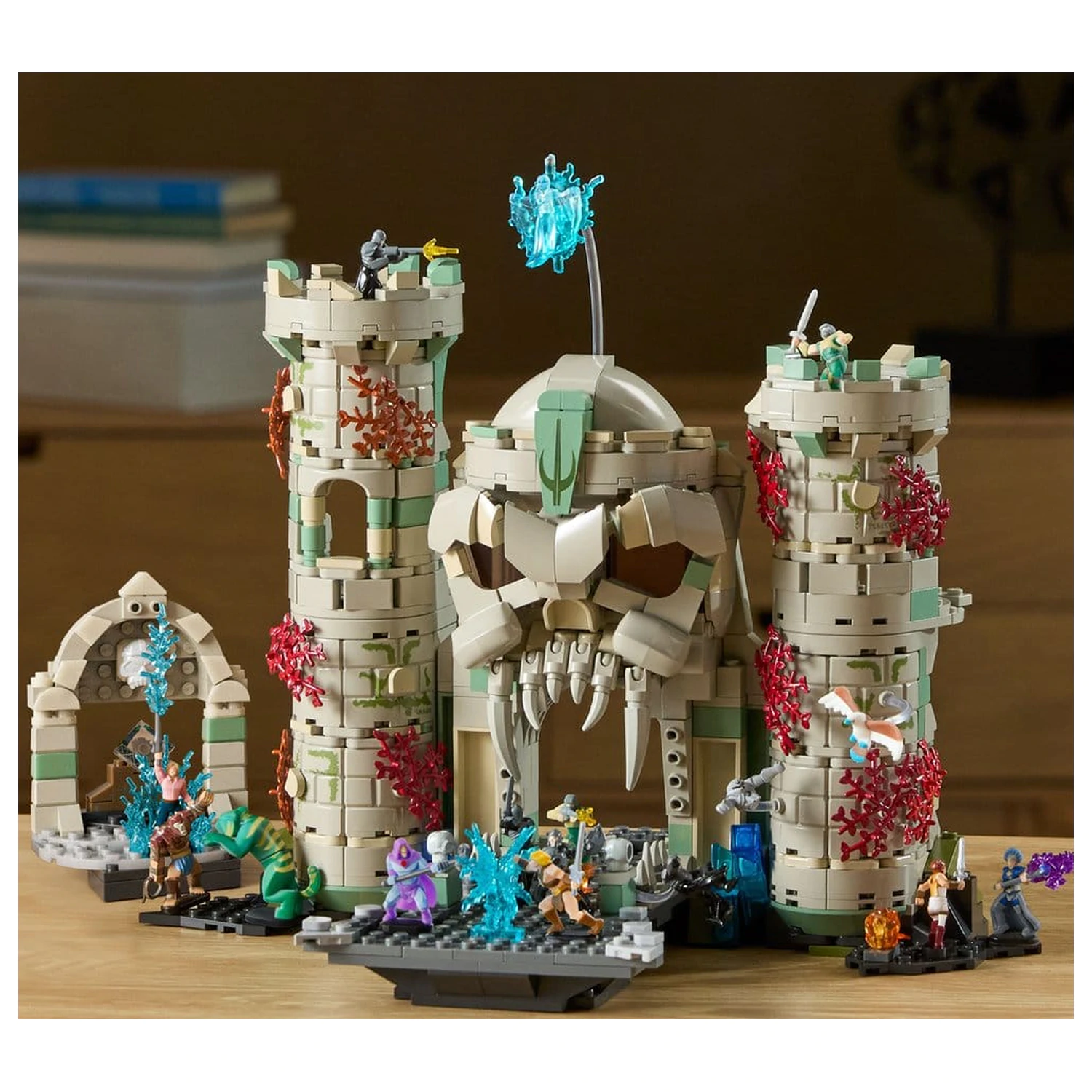 Masters of the Universe Mattel Brick Shop Construction Set Castle Grayskull product photo