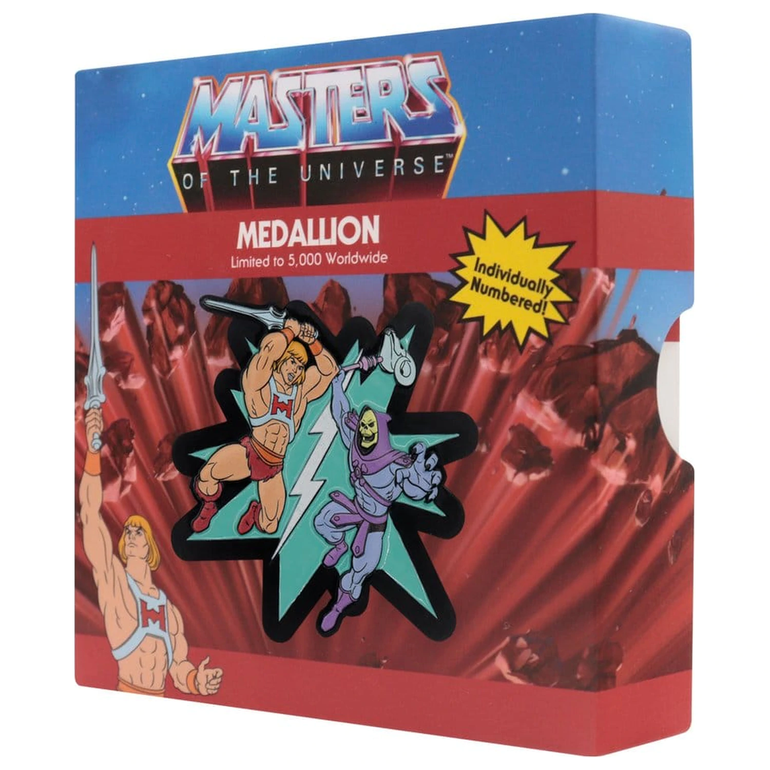 Masters of the Universe Medallion He-Man vs Skeletor Limited Edition product photo